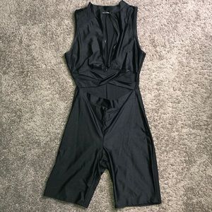 Fashion nova. Black romper.